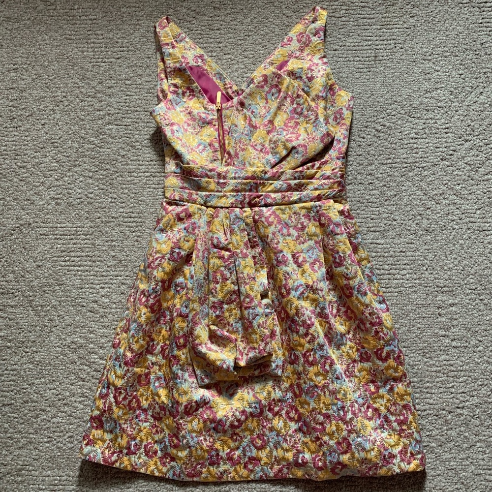 Zac Posen Target brocade asymmetrical floral dress